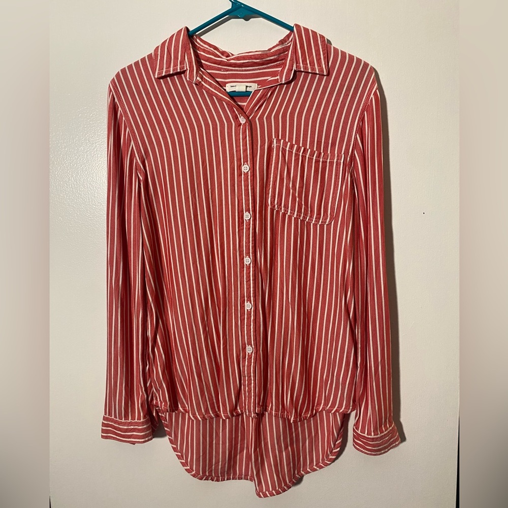 Beach Lunch Lounge Casual Button Down - S